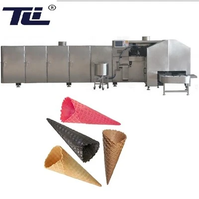 Dây chuyền sản xuất bánh quế bánh quế